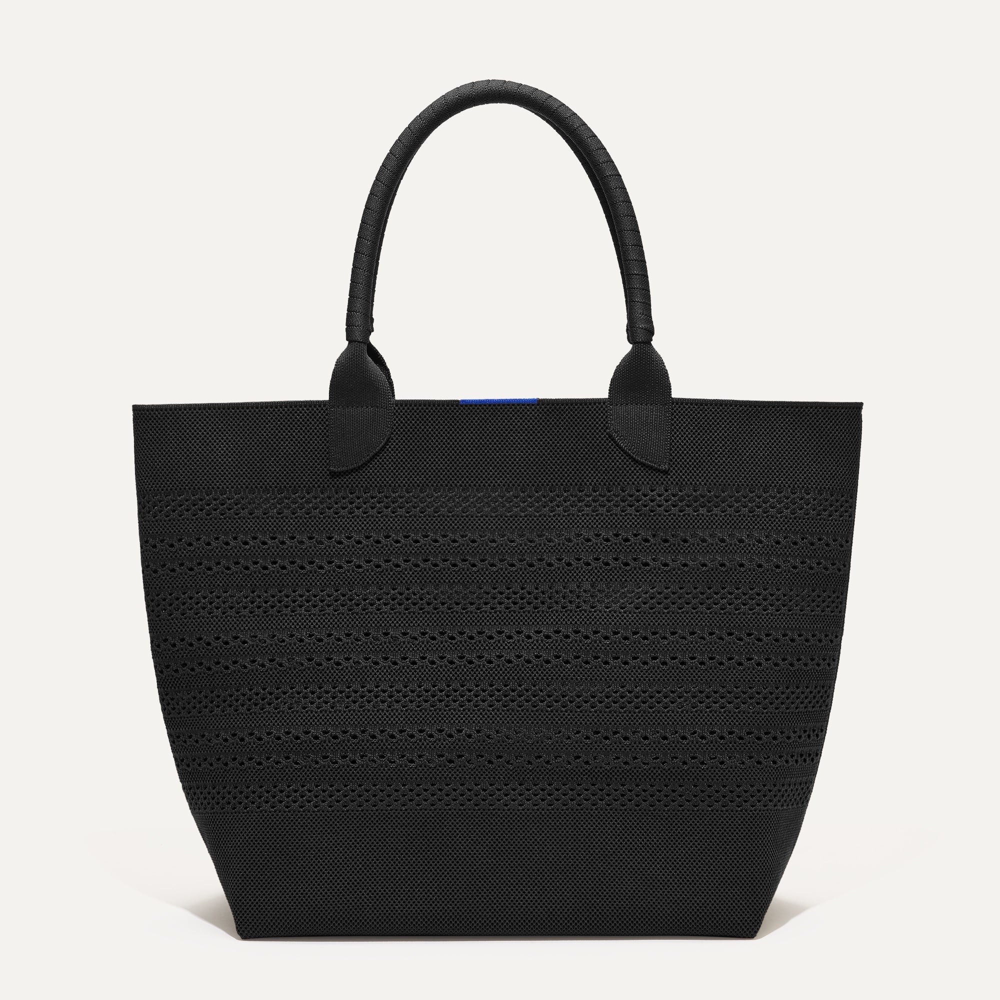 The Lightweight Tote - Black Crochet