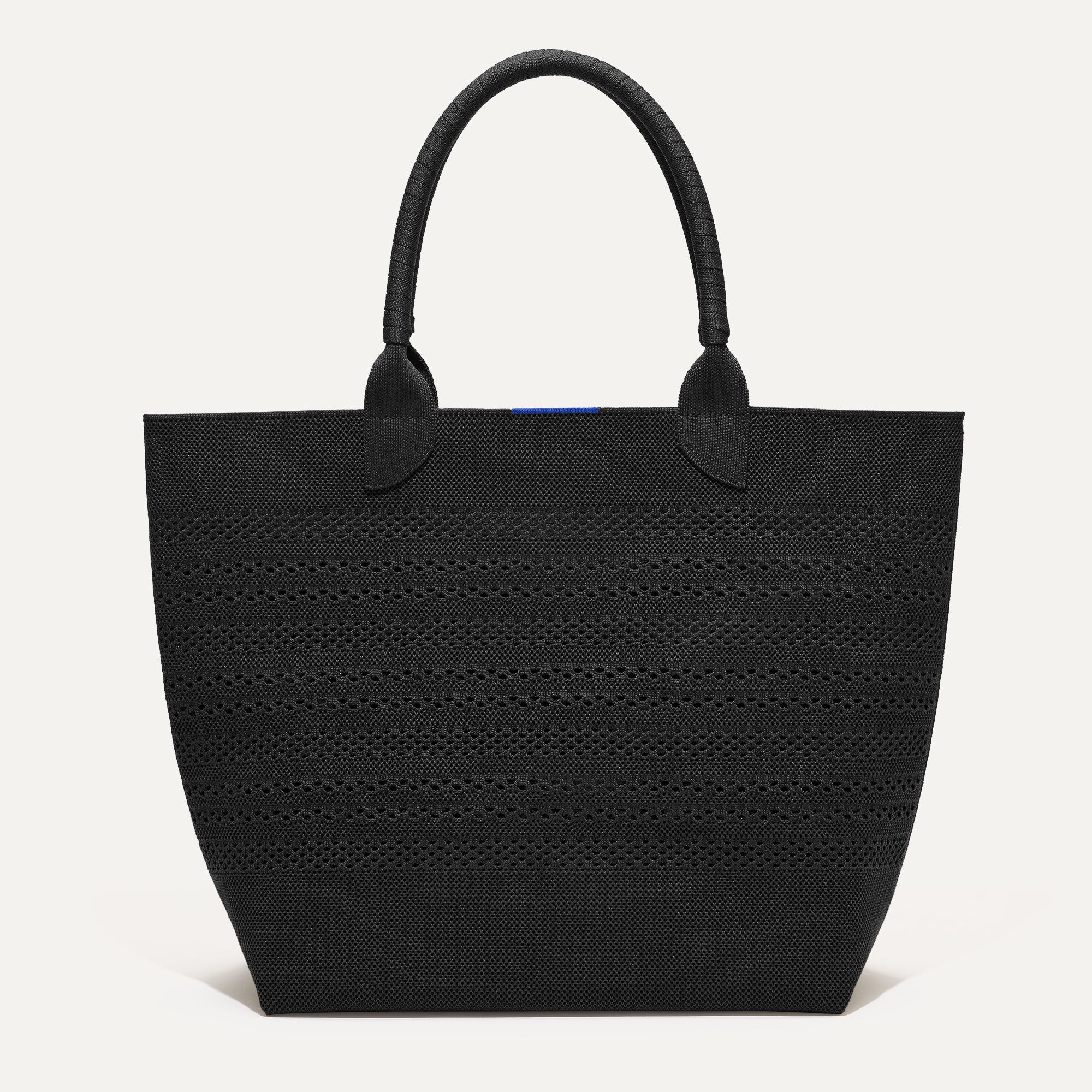 The Lightweight Tote - Black Crochet - Image 2