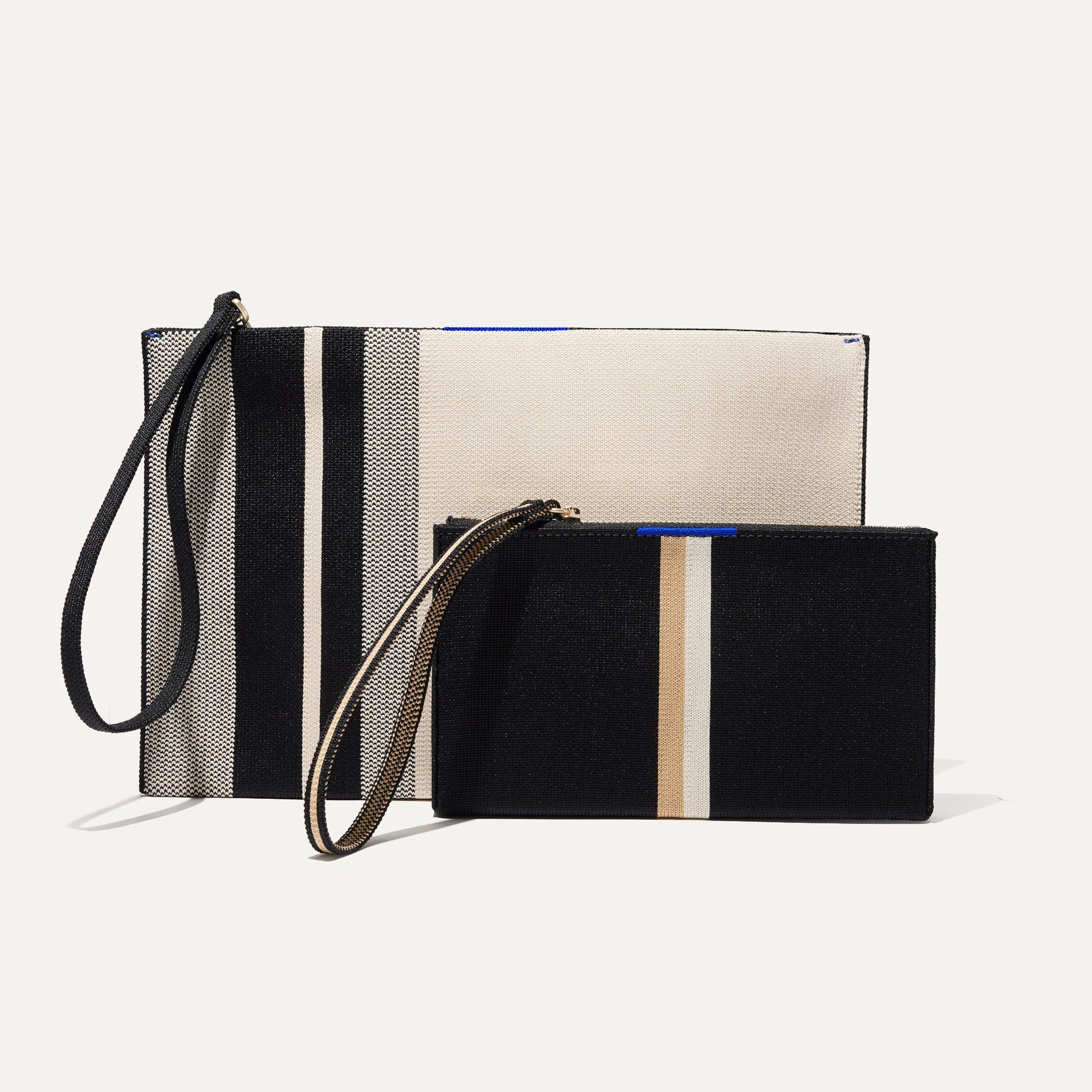 The Wallet Wristlet - Black Portobello Stripe - Image 6