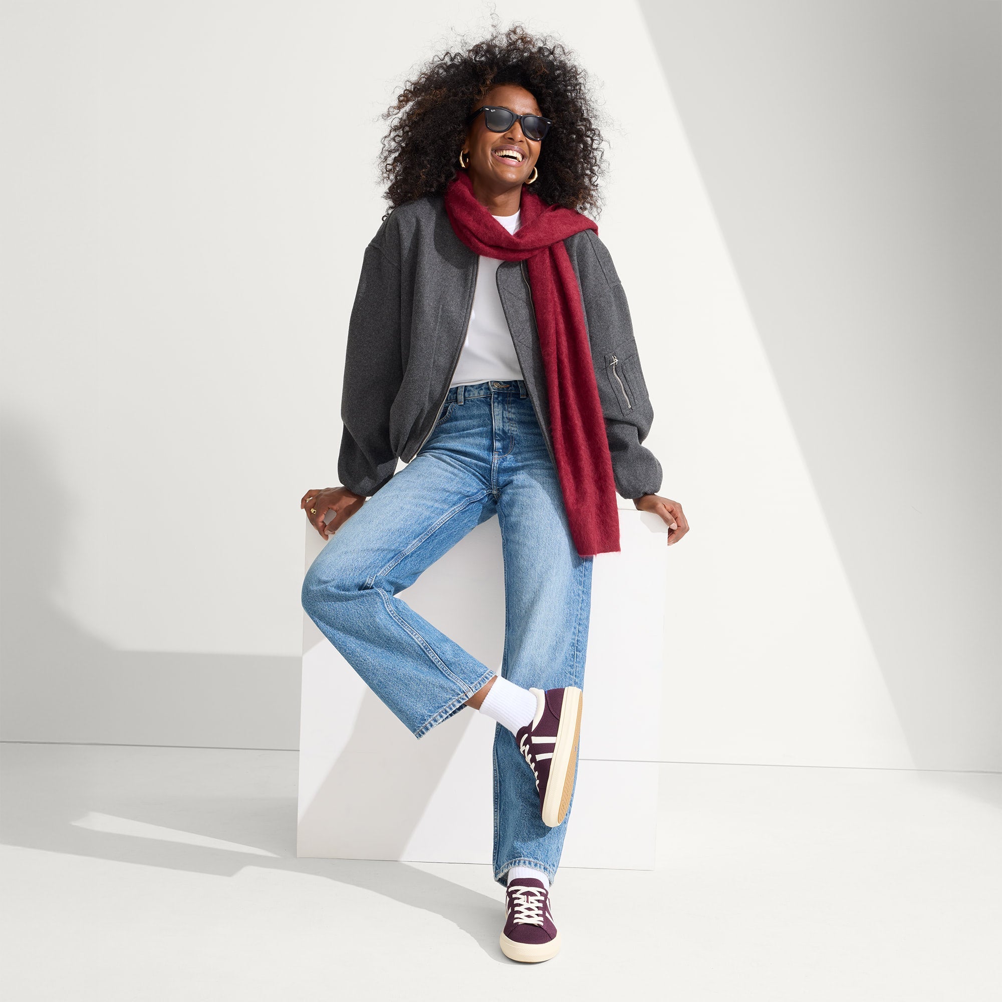 The Women's RS02 Sneaker - Burgundy Blitz - Image 3