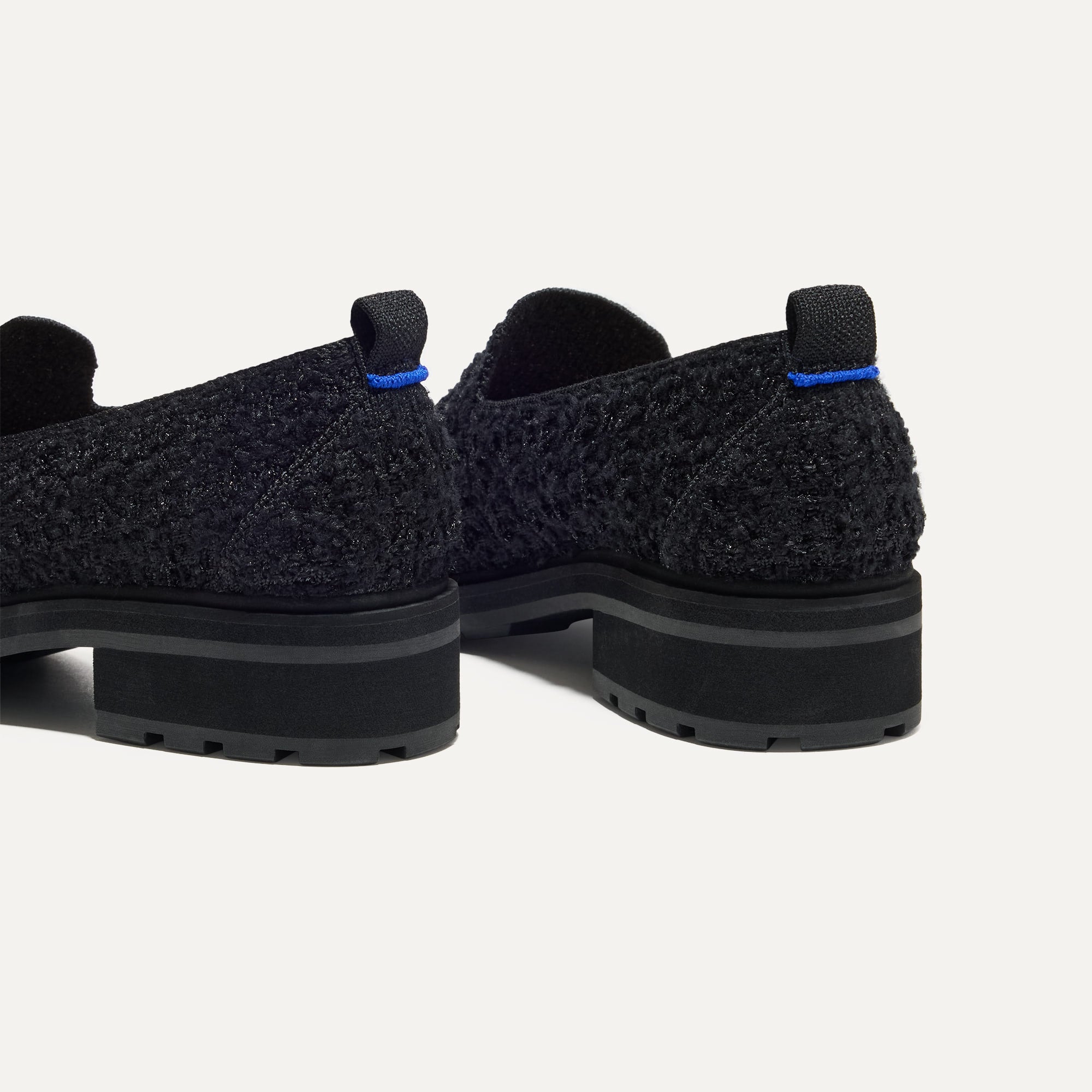 The Lug Loafer - Black Bouclé - Image 4