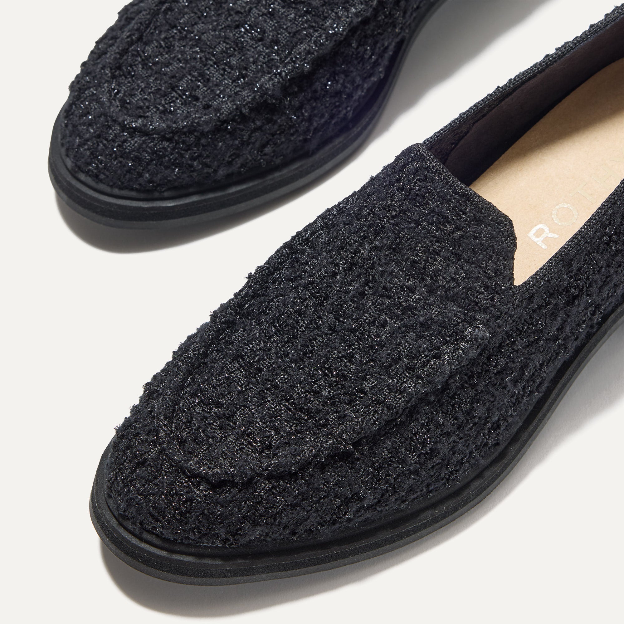The Lug Loafer - Black Bouclé - Image 7