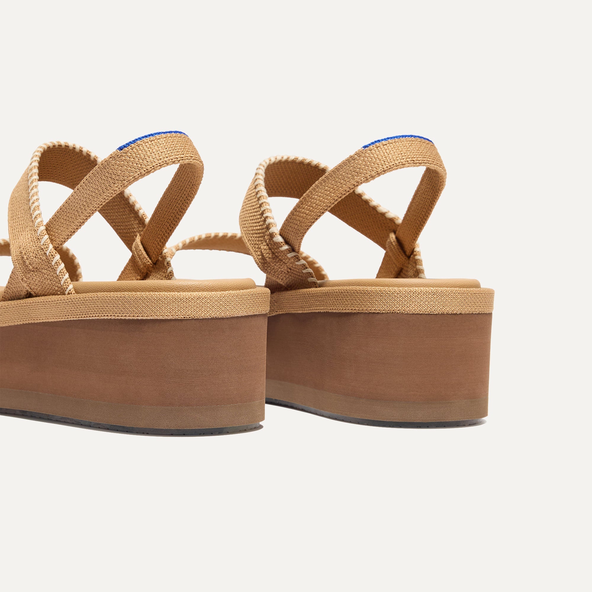 The Lightweight Wedge Sandal - Wren Whipstitch - Image 5
