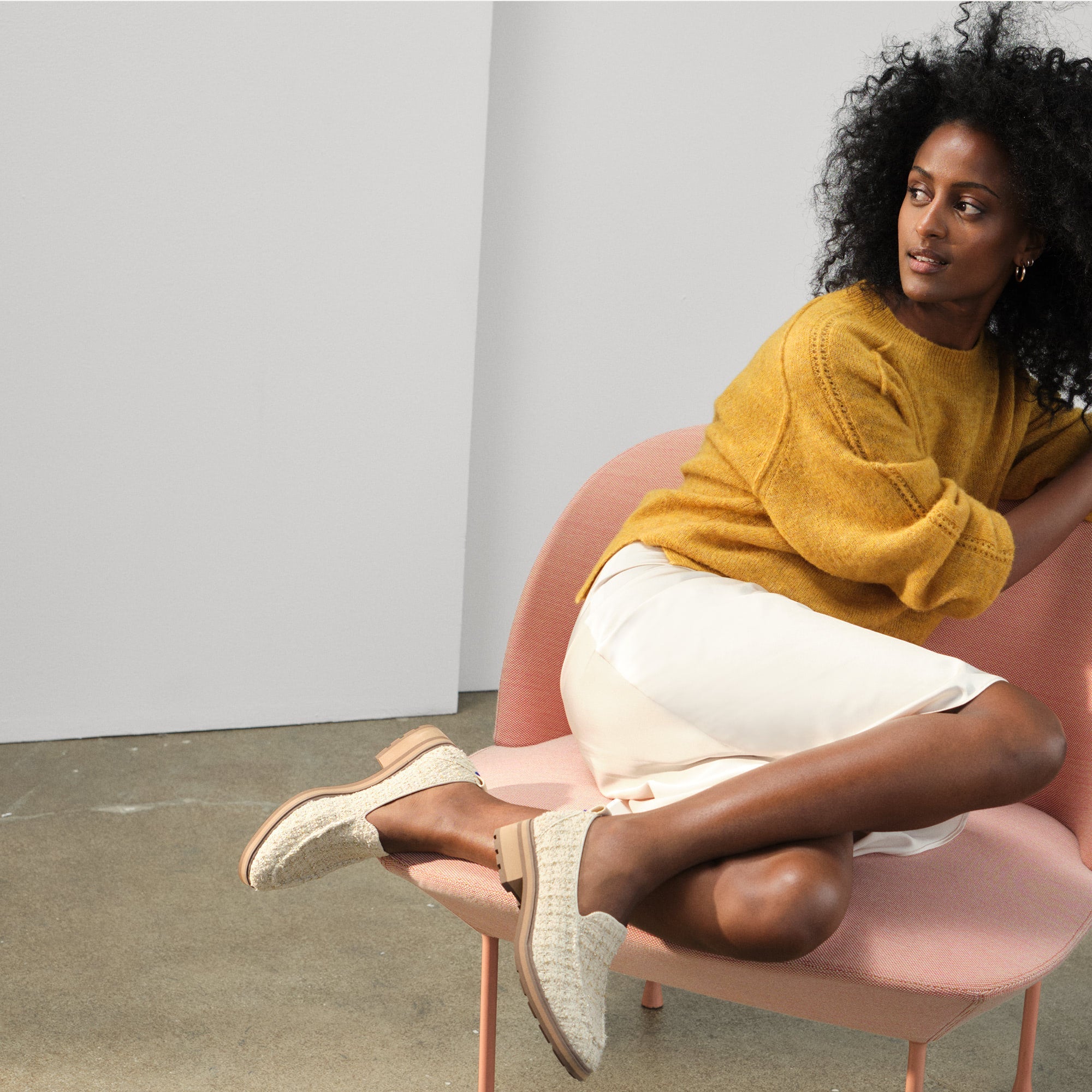 The Lug Loafer - Snowcap Bouclé - Image 3