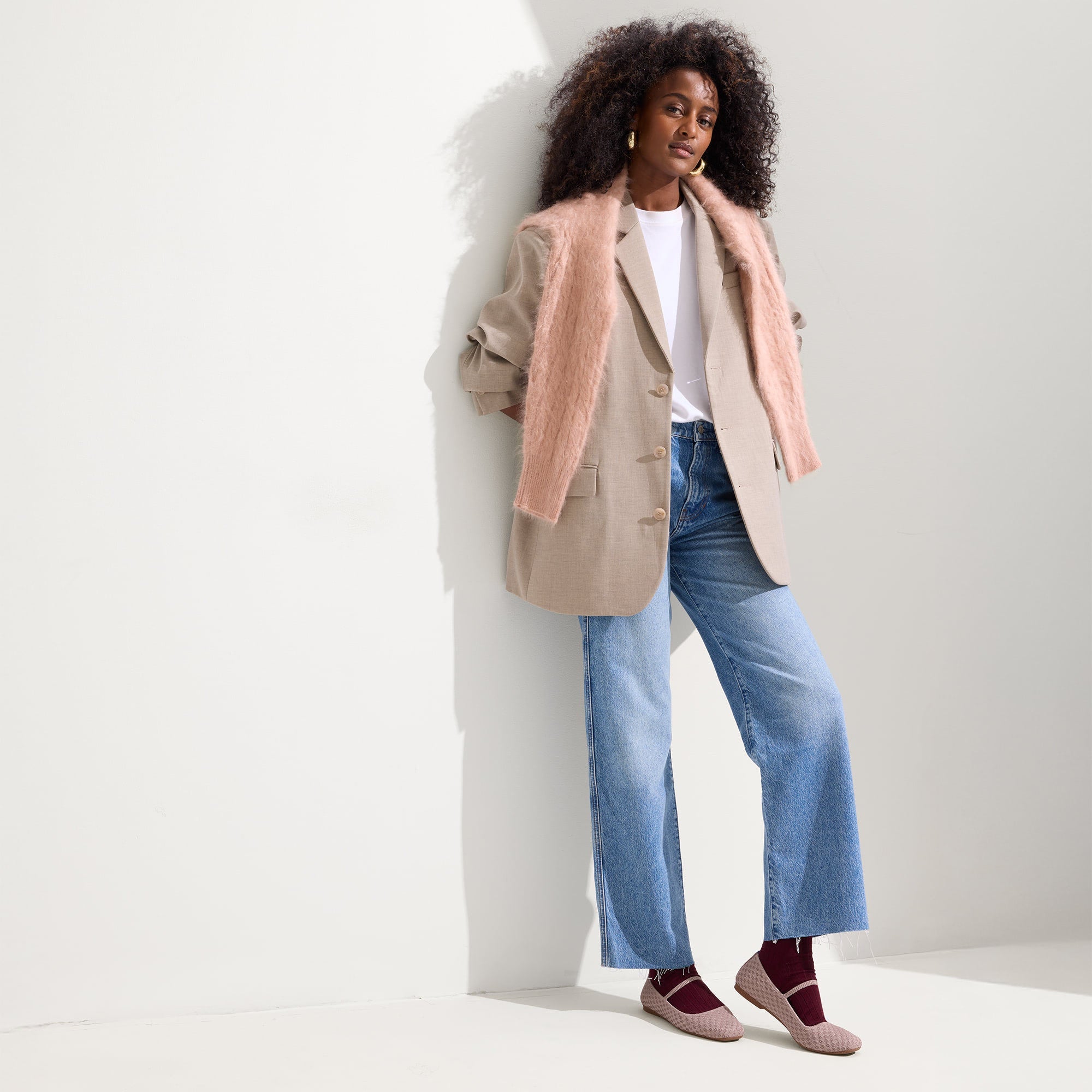 The Max Square Mary Jane - Dusty Lilac Basketweave - Image 4