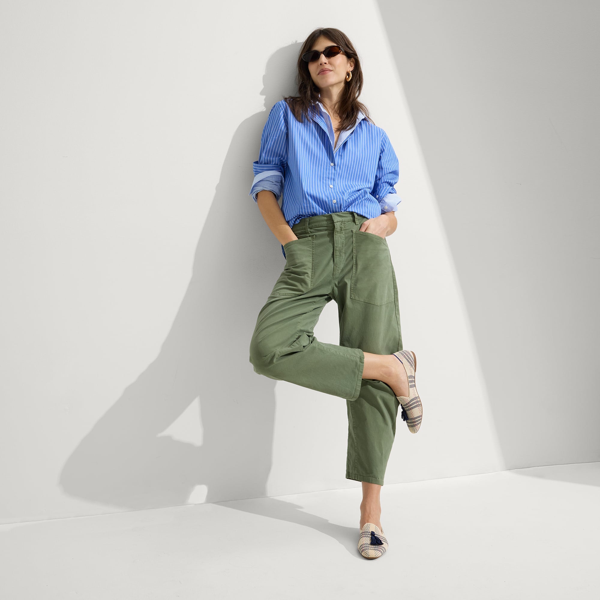 The Almond Tassel Loafer - Spring Plaid - Image 4