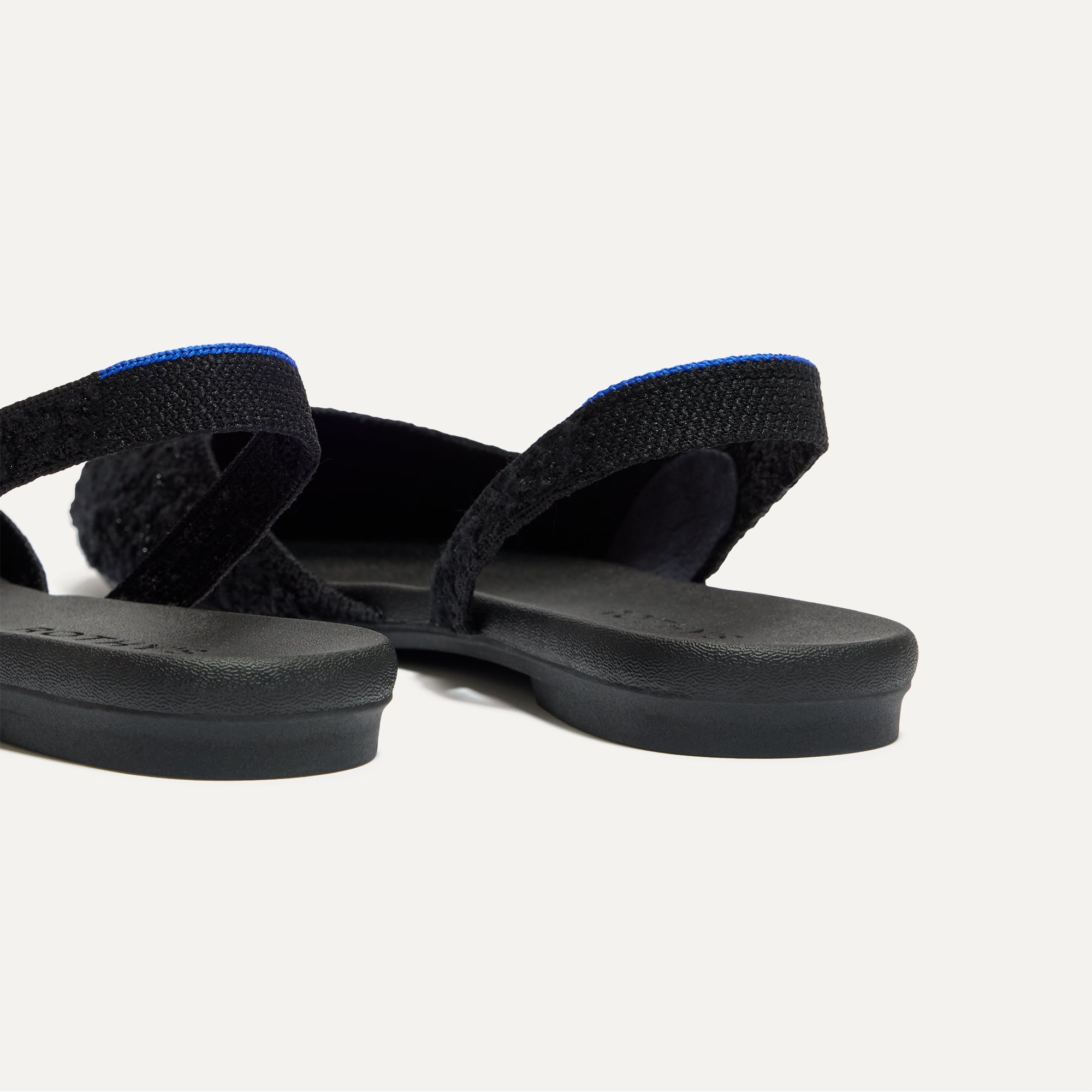 The Almond Slingback - Black Bouclé - Image 6