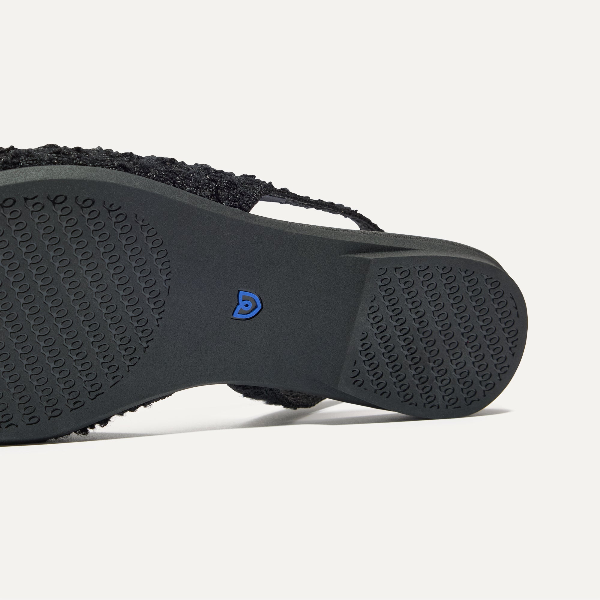 The Almond Slingback - Black Bouclé - Image 7