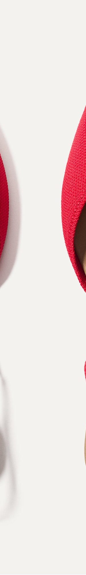 The Almond Slingback - Lollipop Red