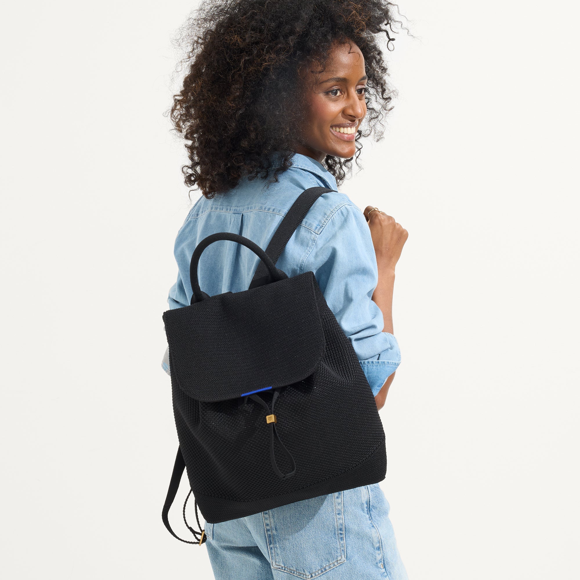 The Cinch Backpack - Black - Image 3
