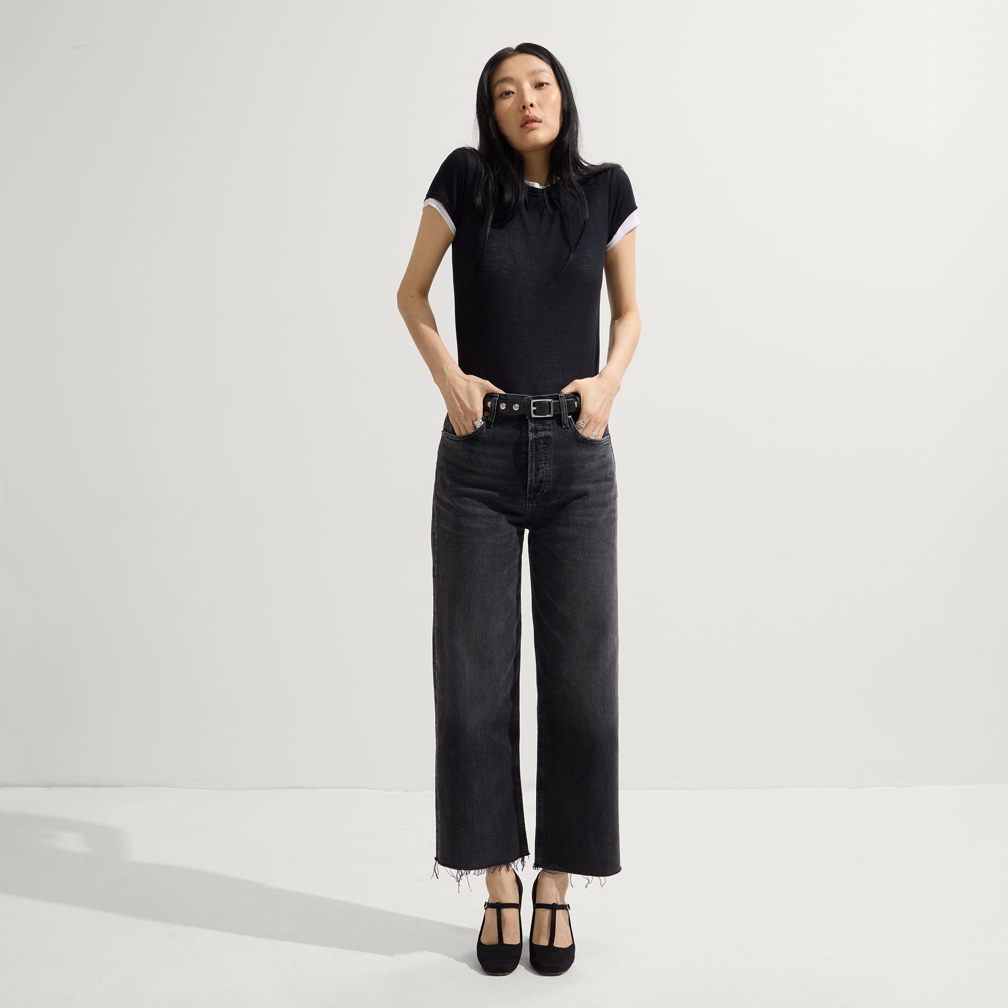 The T–Strap Mary Jane - Black - Image 3