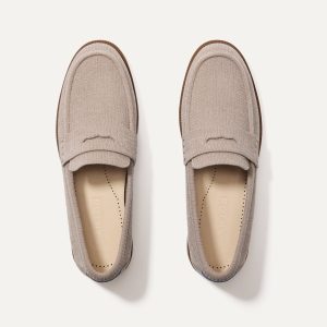 The ReVelvet™ Penny Loafer - ReVelvet™ Dove