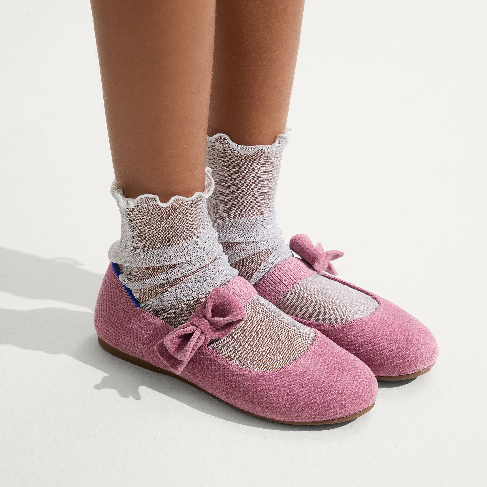 The Kids ReVelvet™ Tux Bow Mary Jane - ReVelvet™ Lilac - Image 3